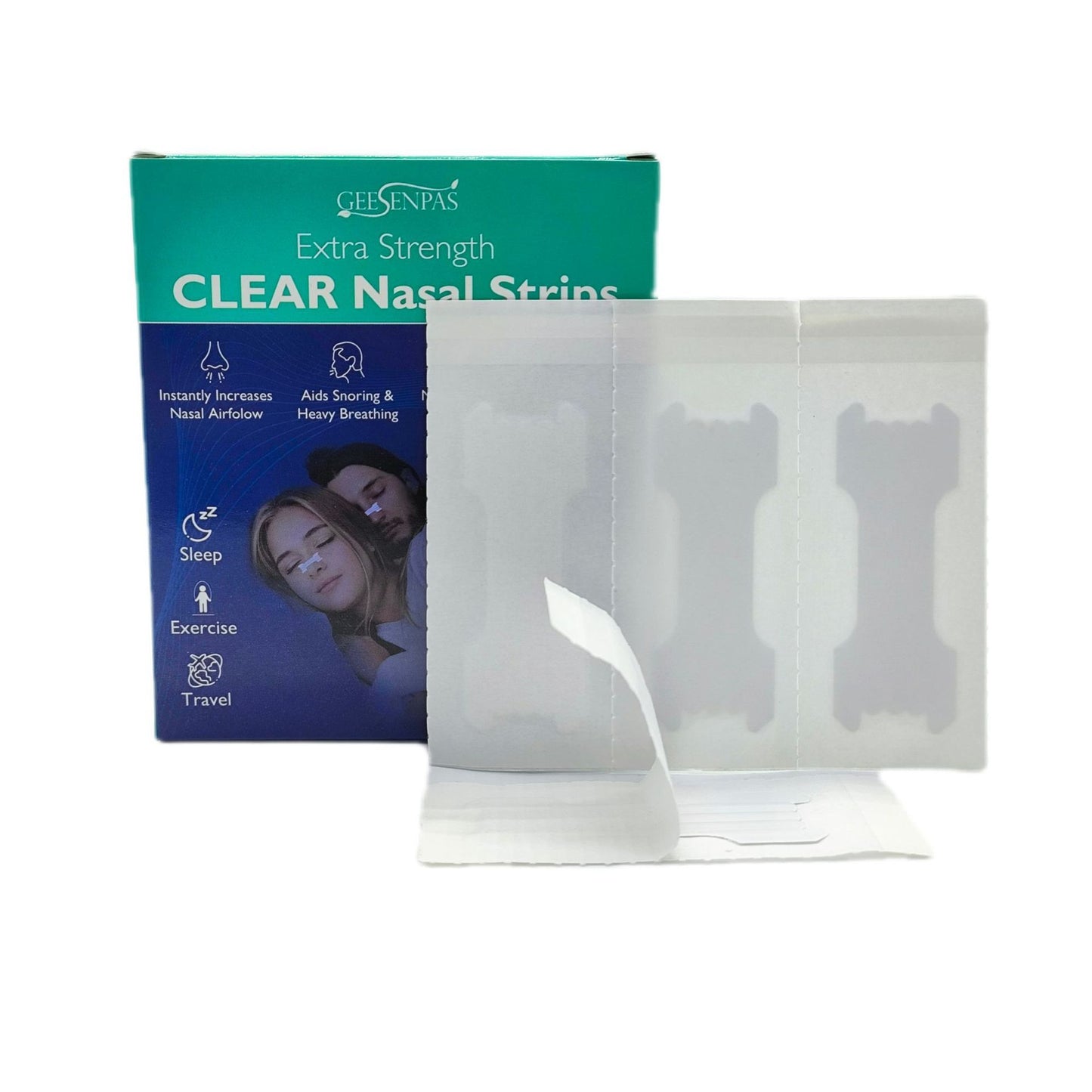 Three Nose Bridge Strips Transparent Nasal Sticker