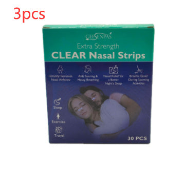 Three Nose Bridge Strips Transparent Nasal Sticker